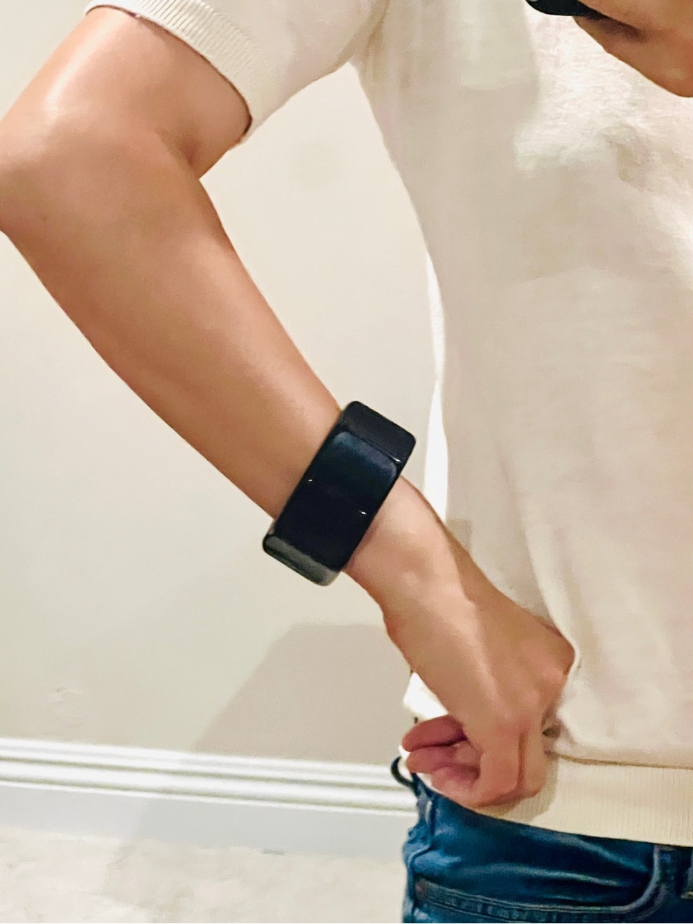 Marni Resin Hex Bangle Bracelet